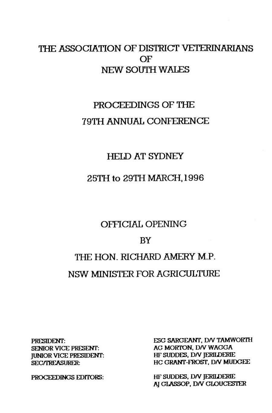 1996 Inside cover